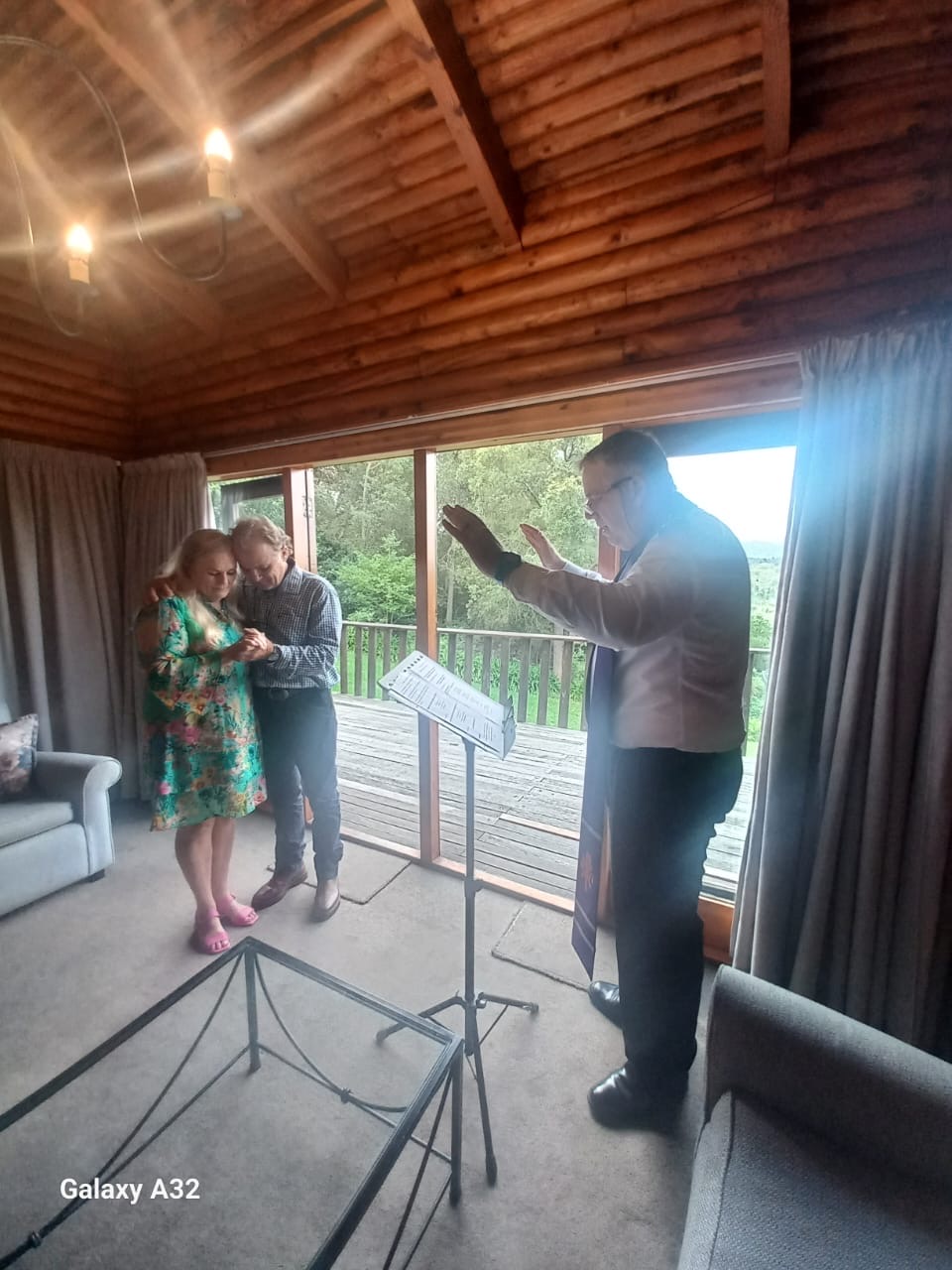 Wedding ceremony by Dr. Gerrit Rademeyer in Suurbraak